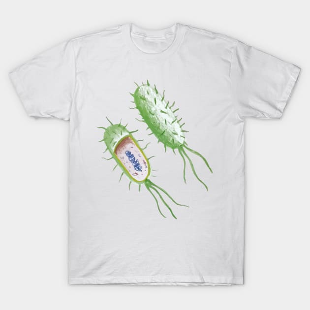 Bacteria T-Shirt by labstud